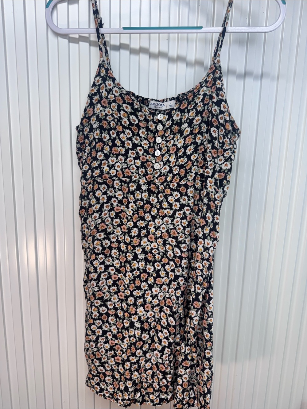 Arizona 90’s y2k long babydoll tank with adjustable straps fairy boho cottage